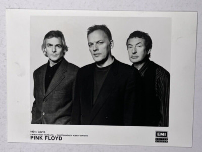 Pink Floyd Foto David Gilmour Rick Wright Nick Mason Original EMI UK Promo 1994