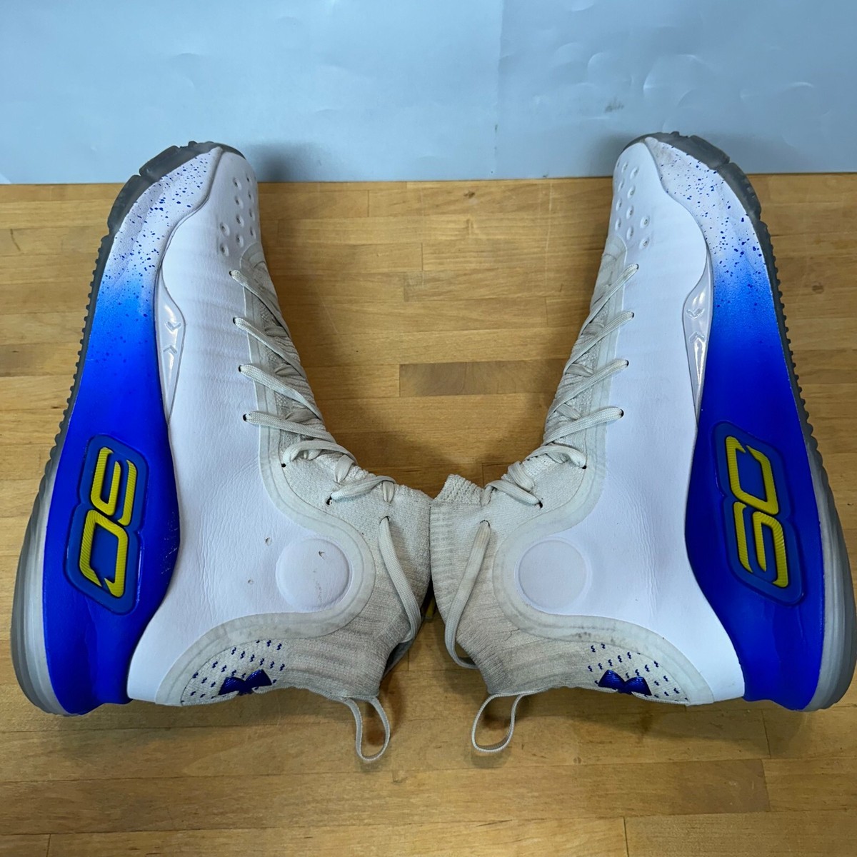 Size 9 - Under Armour Curry 4 More Dubs 2017 1298306-100 | eBay