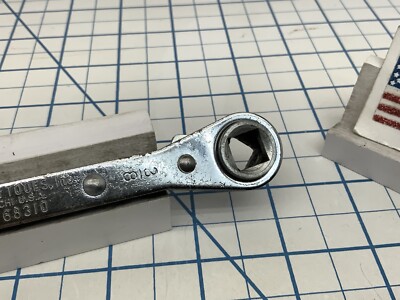 KLEIN TOOLS 68310, Ratcheting Box Square Drive Wrench, 1/4, 3/8, 3