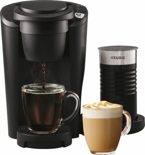 Keurig - K Latte Single Serve K-Cup Pod Coffee Maker - Black Thumbnail Picture