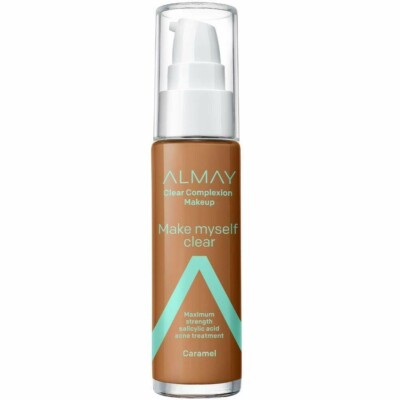 Almay Clear Complexion Make Up. Hilft zu heilen und verhindert Ausbrüche. CARAMEL #800