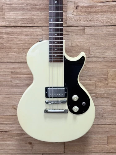 Gibson Melody Maker Guitar 1992 USA Vintage "nicotine" White 6lbs 10oz w/gig bag