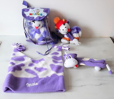 Niederlande/Deutschland MILKA lila Kuhmilch Plüschtier Stofftier Kraft Werbung