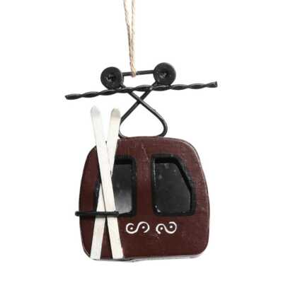 Chic Antique VINTAGE SKILIFT zum Aufhängen 11x7 cm