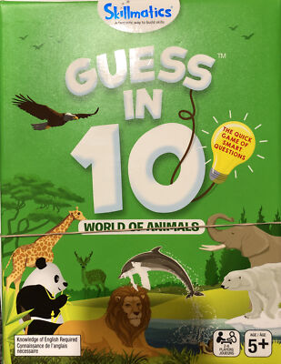 Skillmatics Guess in 10 Educational Board Game, for Families and Kids Ages 5+!
