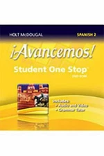 ¡Avancemos!: Student One Stop DVD-ROM Level 2 2013 (Spanish Edition)