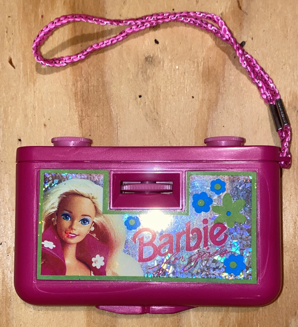 Vintage Barbie For Girls 90s Pink Binoculars
