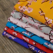 Brocart Tissu Damassé Prune Blossom Jacquard Chinois Qipao Robe Chiffon par