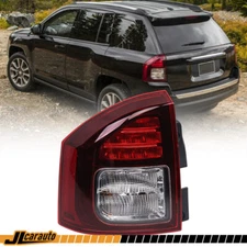 Tail Light For Jeep Compass 2014-2017 Driver LH  w/ Side Marker Brake Lamp Bulb