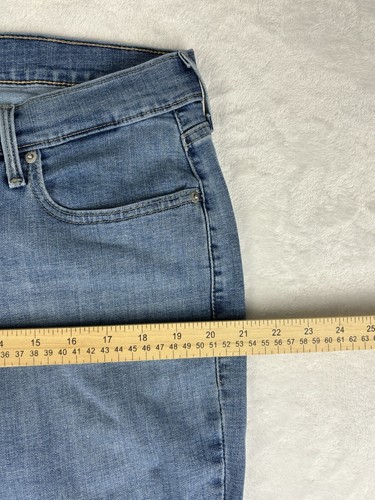 Levi's Jeans Womens Blue Classic Straight Mid Rise Jeans Size 16W (36x30.5 Meas) - Picture 5 of 15