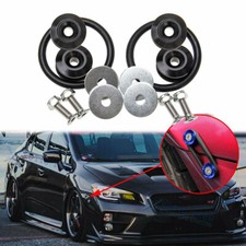 Aluminum Quick Release Fasteners Bumper For Jdm Car Trunk Fender Hatch Lids Kit