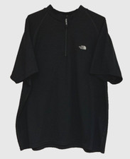 The North Face Vintage Mens 1/4 Zip Short Sle...