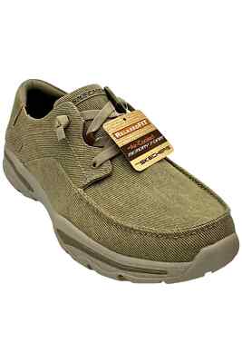 Skechers Men's Creston Selden Slip On Loafers Taupe
