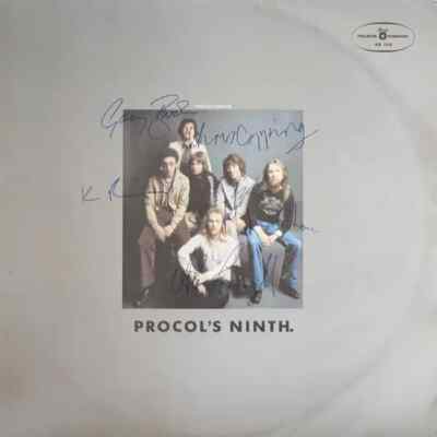 LP Procol Harum Procols Ninth. BLACK LABELS. NEAR MINT polskie nagrana