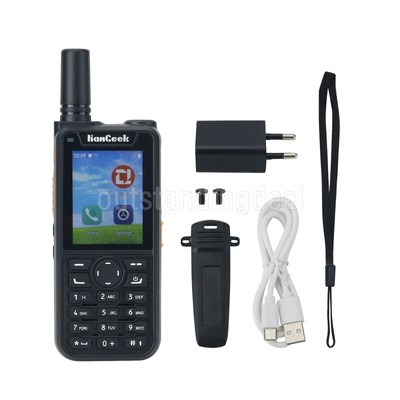 HAMGEEK 4GZA 2G 3G 4G Walkie Talkie 5000KM for Zello Supports WiFi & Bluetooth