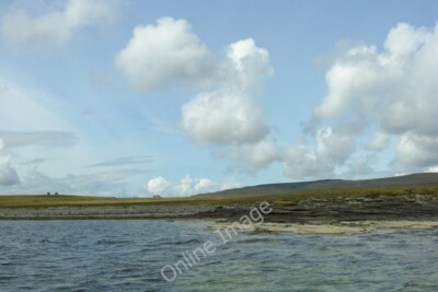 Foto 6x4 Blick NW vom Point of Hellia, Wyre Brinian der Osten s c2009
