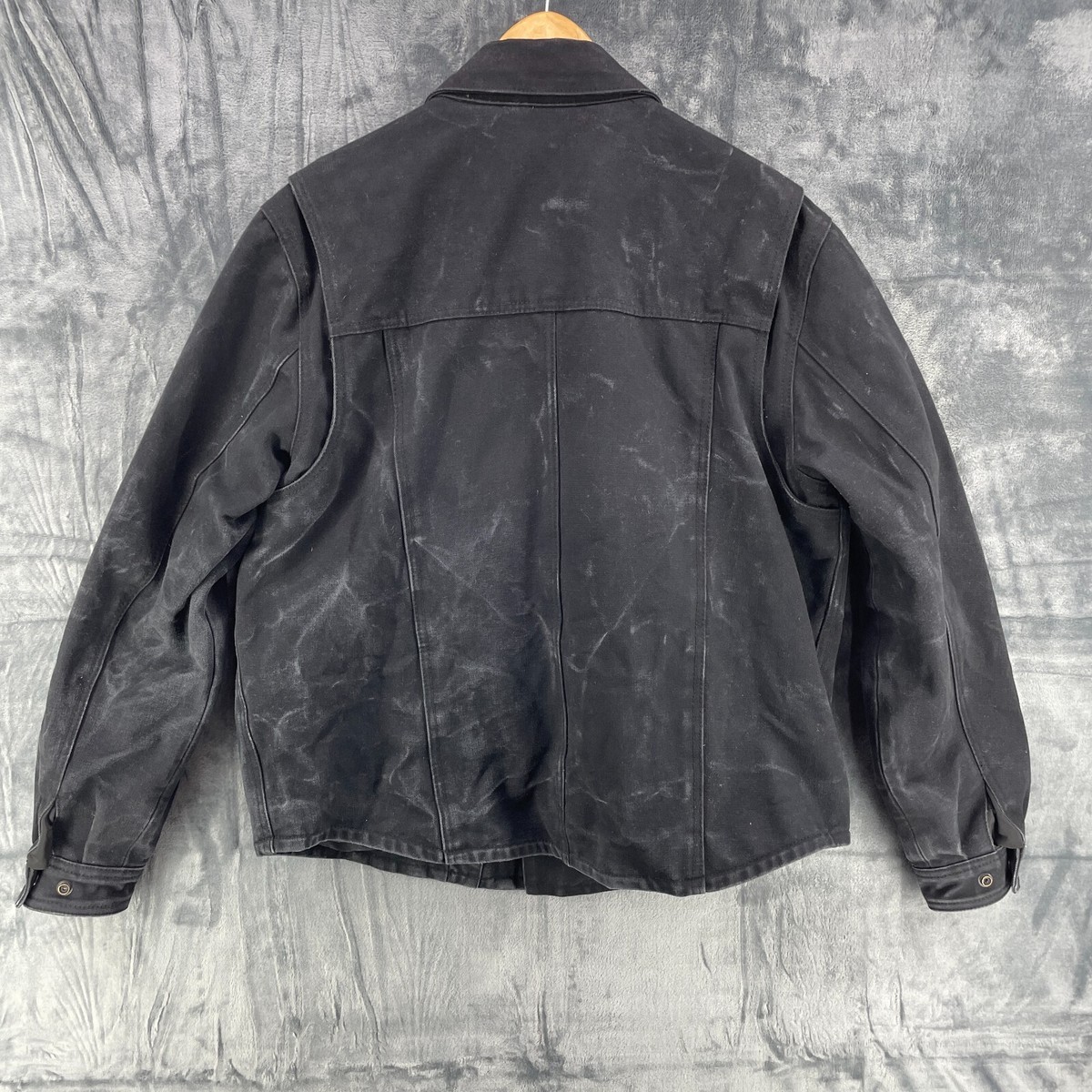 First MFG Co Heavy Hitter Motorcycle Jacket 20oz. Black Raw First MFG Co Heavy Hitter Motorcycle Jacket 20oz. Black Raw
