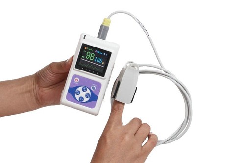 Veterinary Handheld Cms60d-vet Pulse Tester Pulse La Saturación De - Foto 13