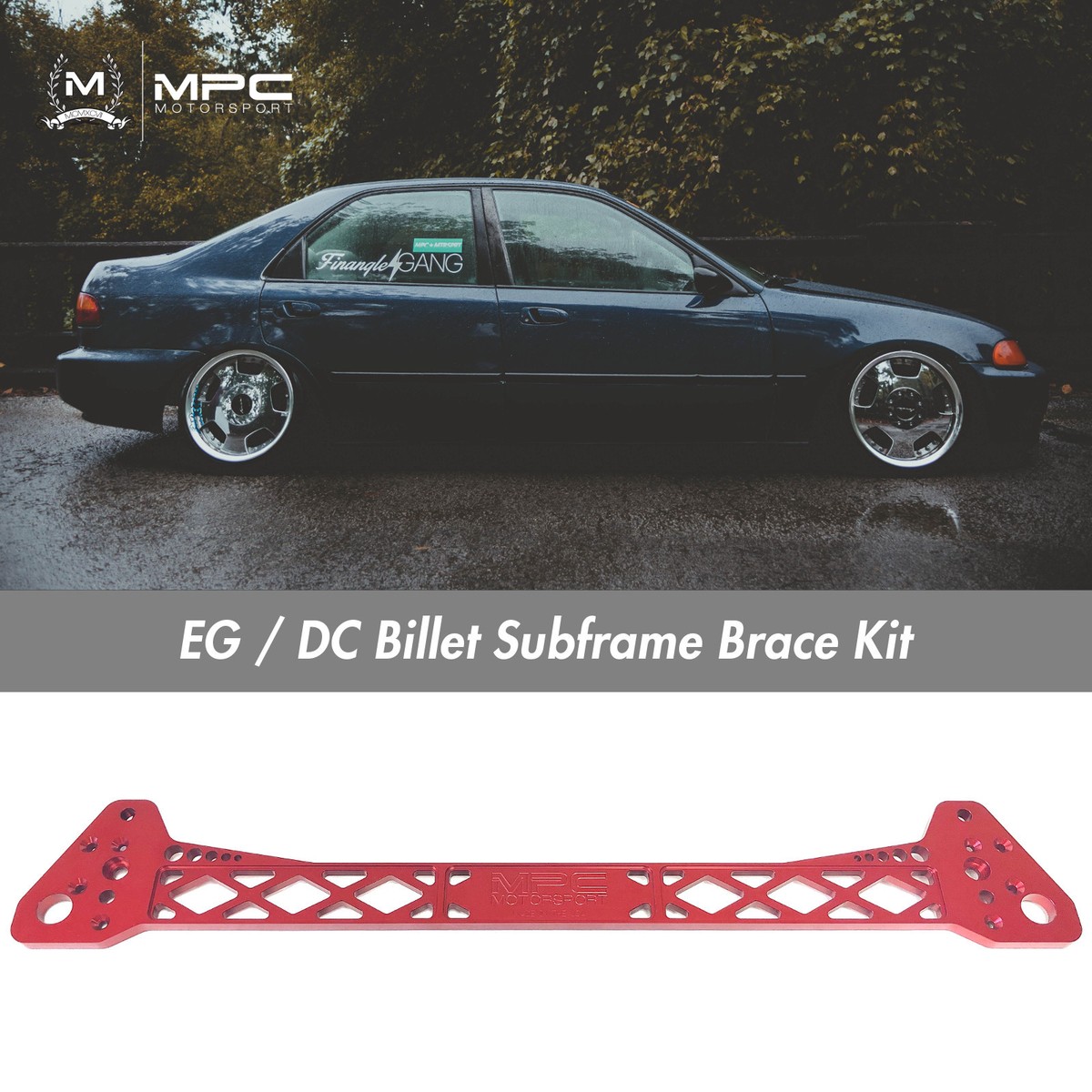 MPC Motorsport EG / DC Subframe Brace Honda Civic Acura Integra