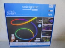 Enbrighte 16ft. Indoor/Outdoor Plug-in Integrated LED WiFi Novelty String Light