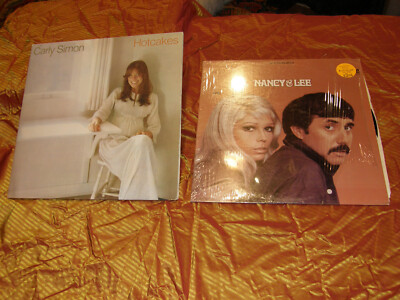 CARLY SIMON Hotcakes 7E-1002 Nancy & Lee  Self-Titled Reprise  RS 6273  Shrink
