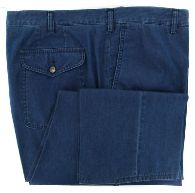 Rota Blue Solid Pants - Full - (1002C1430002)