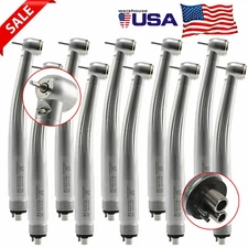 1-10* Yabangbang E-generator Dental LED Fiber Optic High Speed Handpiece 4 hole