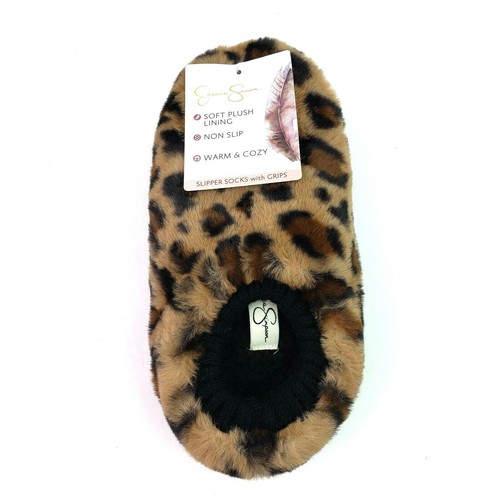 jessica simpson slippers leopard print