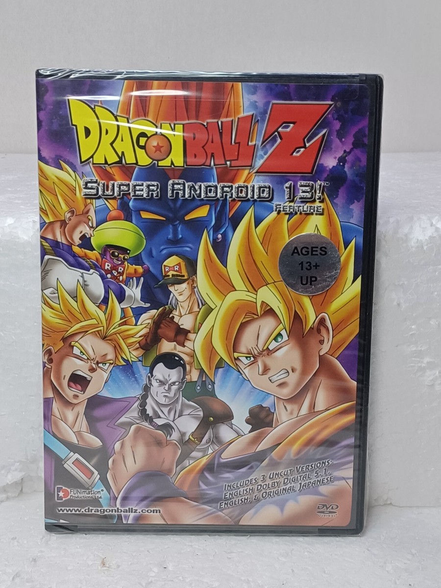 ドラゴンボールDVD Dragon Ball Z Super Android 13! Uncut Dvd Brand New Sealed
