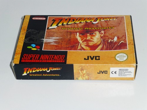 Indiana Jones Greatest Adventures - Super Nintendo Snes - Boxato versione Pal - Foto 4 di 14