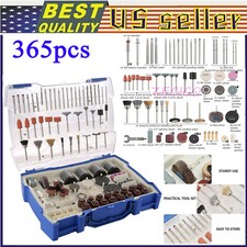 365x Abrasive Dremel Rotary Tool Accessories Kit Grinding Sanding Polishing Set