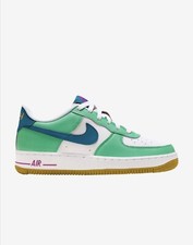 Nike Boys Air Force 1 LV8 AP Spring Green White Green Abyss Sz 6
