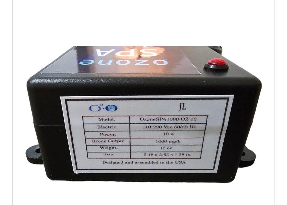 Spa Ozone Hot Tub Ozone Generator Spa 1000,Alta generación de ozono. eBay