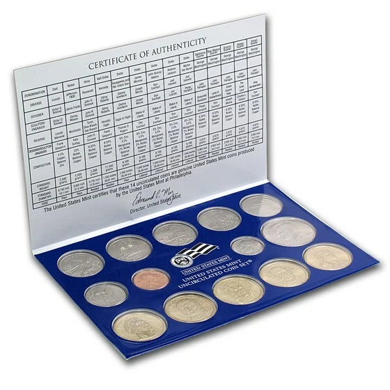 2008 US Mint Uncirculated Coin Set Denver & Philadelphia Mints - Image 2 of 4