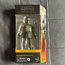 Hasbro Star Wars Black Series The Mandalorian Migs Mayfeld Morak . MAKE OFFER