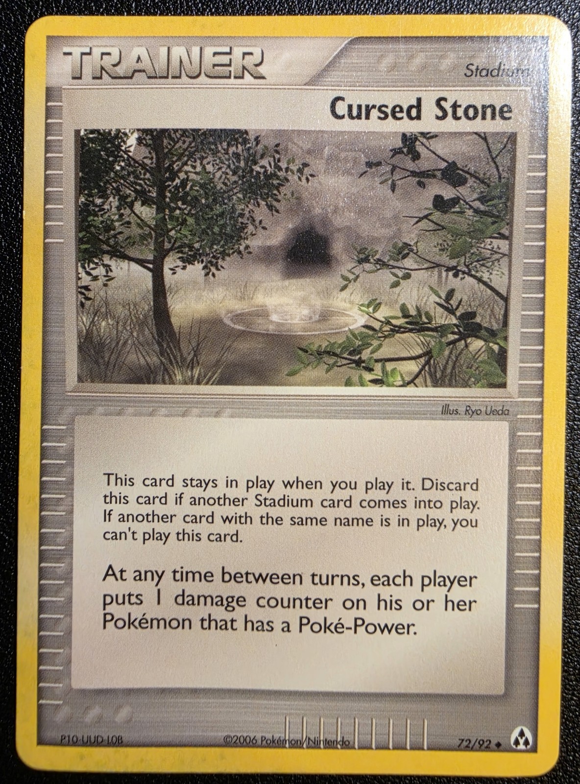 Pokémon TCG EX Legend Maker - Cursed Stone 72/92 - MP