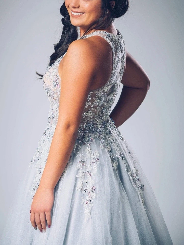 Vestido Morilee Talla 10 Estilo 43023 Foto 3 de 4