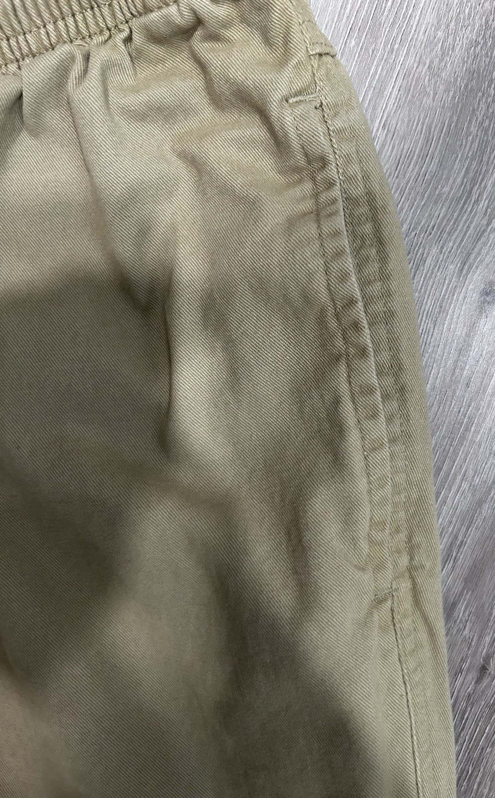 Stussy Beach Pants Khaki Chino Made In USA 100% Cotton Rare - Size S/M Vintage thumbnail 11