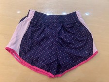 Danskin Now Girls Dri Fit Running Athletic Shorts Blue Size L/G 10-12 