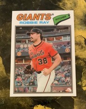 Robbie Ray 2026 Topps Heritage #111 Chrome Parallel ~ San Francisco Giants