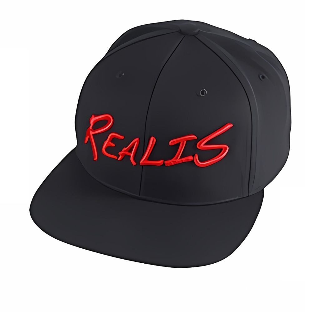 DUO Fishing 100% Cotton Headwear REALIS SNAPBACK CAP Black