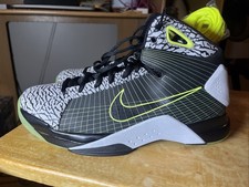 Taglia 10,5 - Nike 2008 Hyperdunk Supreme Dj Clark Kent 112 Kobe 3m Air Zoom Neon