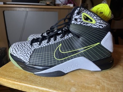 Size 10.5 - Nike 2008 Hyperdunk Supreme Dj Clark Kent 112 Kobe 3m Air Zoom Neon