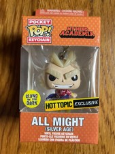 Funko Pop Llavero de Bolsillo My Hero Academia TODOS LOS PODERES Edad de Plata TODO TEMA CANDENTE GITD