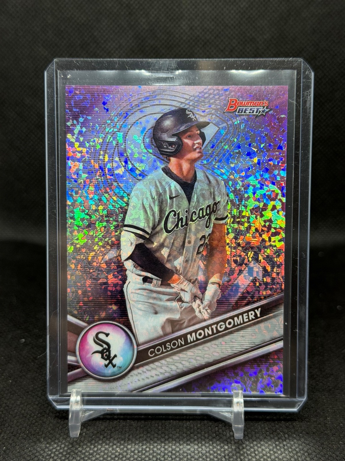 2022 Bowmans Best COLSON MONTGOMERY #184/299 MINI DIAMOND REFRACTOR