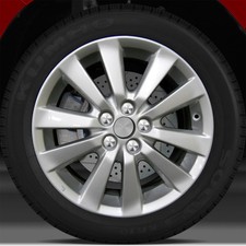 16x6.5 Factory Wheel Bright Medium Silver For 2009-2010 Toyota Matrix