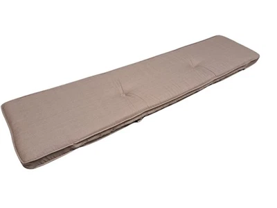 Coussin de siège de banc à bière Madison Basic taupe coussin coussin 120 x 27... - Photo 1/3