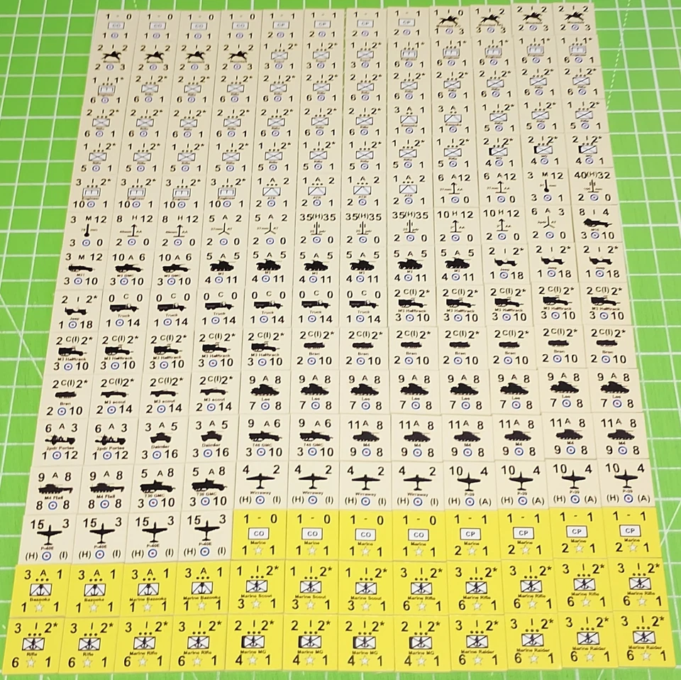 Panzer Leader, Invasion of Australia, Japan vs Allies, 10 scenarios 480 counters - Image 3 of 4