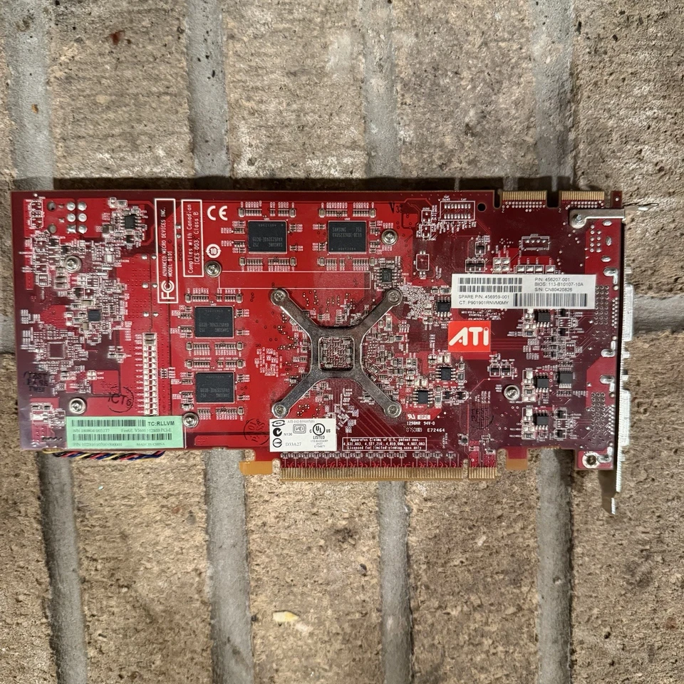 Barco MXRT-5200 512 MB GDDR4 Dual-DVI PCIe x16 Medical Imaging Graphics Card - Image 4 of 4