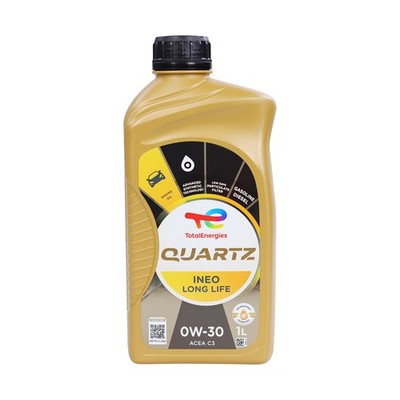 TotalEnergies Ineo Long Life 0W-30 Full Synthetic Motor Oil - 1 Liter